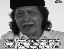 Nasihat Mbah Nun tentang Merubah Keburukan Menjadi Kebaikan