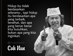 Nasihat Mbah Nun tentang Hidup Berdasarkan Kebutuhan