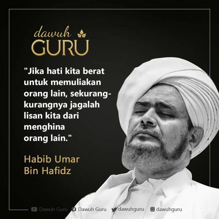 Nasihat Habib Umar Bin Hafidz