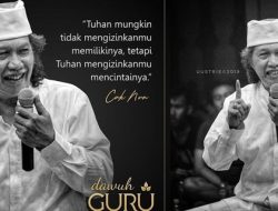 Nasihat Cak Nun tentang Ketidakmilikan Cinta