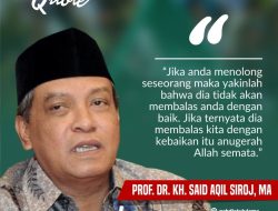 Nasihat Kiai Said Aqil tentang Ikhlas Menolong