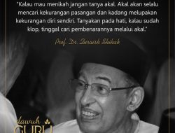 Nasihat Prof Quraish Shihab tentang Menemukan Cinta Sejati