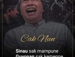 Nasihat Cak Nun tentang Menjalani Hidup dengan Bijak