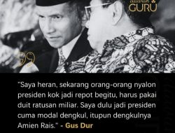 Quotes Gus Dur tentang Kepemimpinan Sederhana