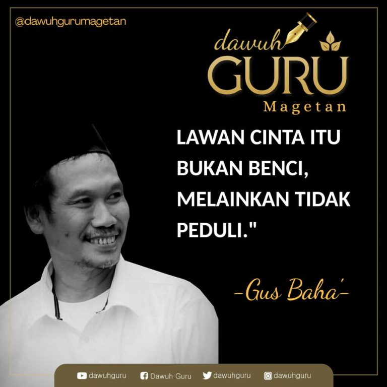 Dawuh Gus Baha'