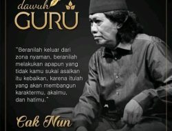 Nasihat Cak Nun tentang Keluar dari Zona Nyaman