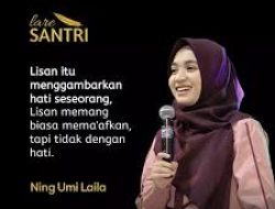 Quote Ning Umi Laila tentang Lisan dan Hati