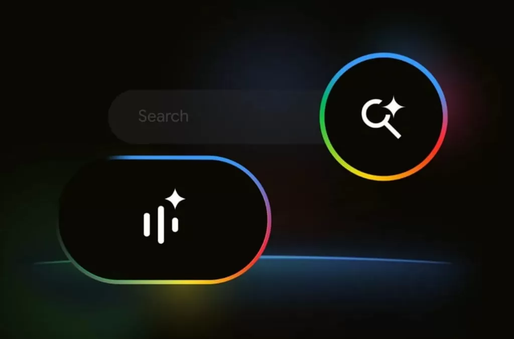 Ilustrasi fitur baru Search Live (google)