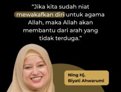 Niat Mewakafkan Diri untuk Agama Allah Menurut Ning Hj Biyati