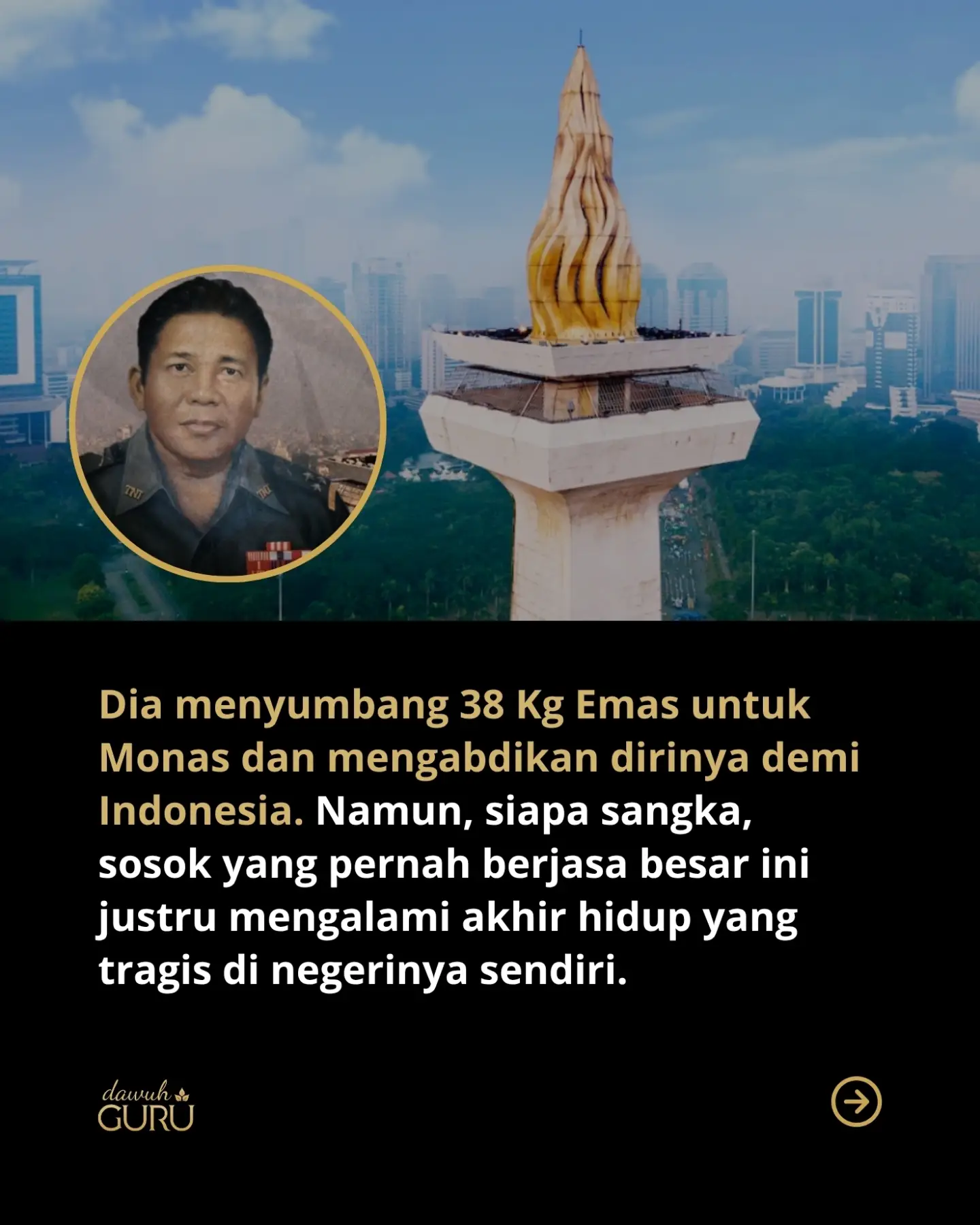 Ilustrasi refleksi sejarah perjuangan dan pengabdian tokoh