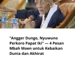 Empat Hal Penting yang Diajarkan Mbah Moen dalam Berdoa