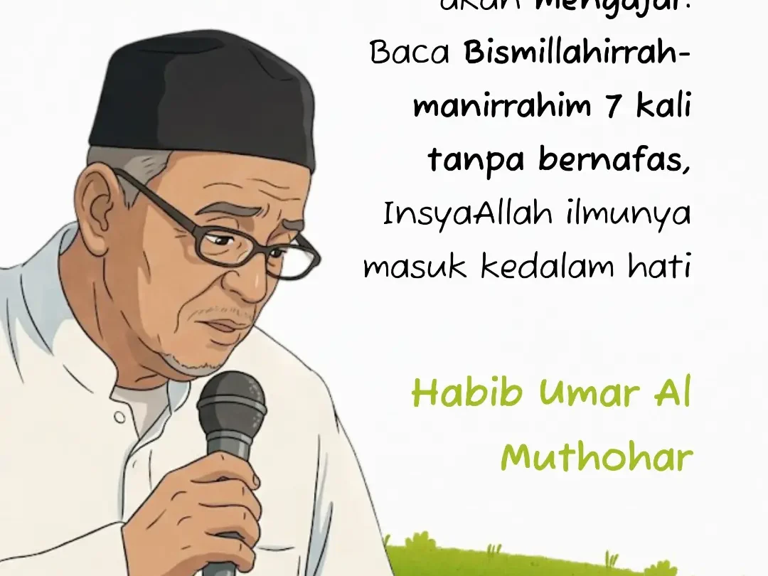 Ilustrasi aktivitas mengajar dan penyampaian ilmu oleh pendidik