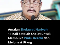 Ijazah Sholawat Nariyah KH Abdul Ghofur untuk Pelunas Utang
