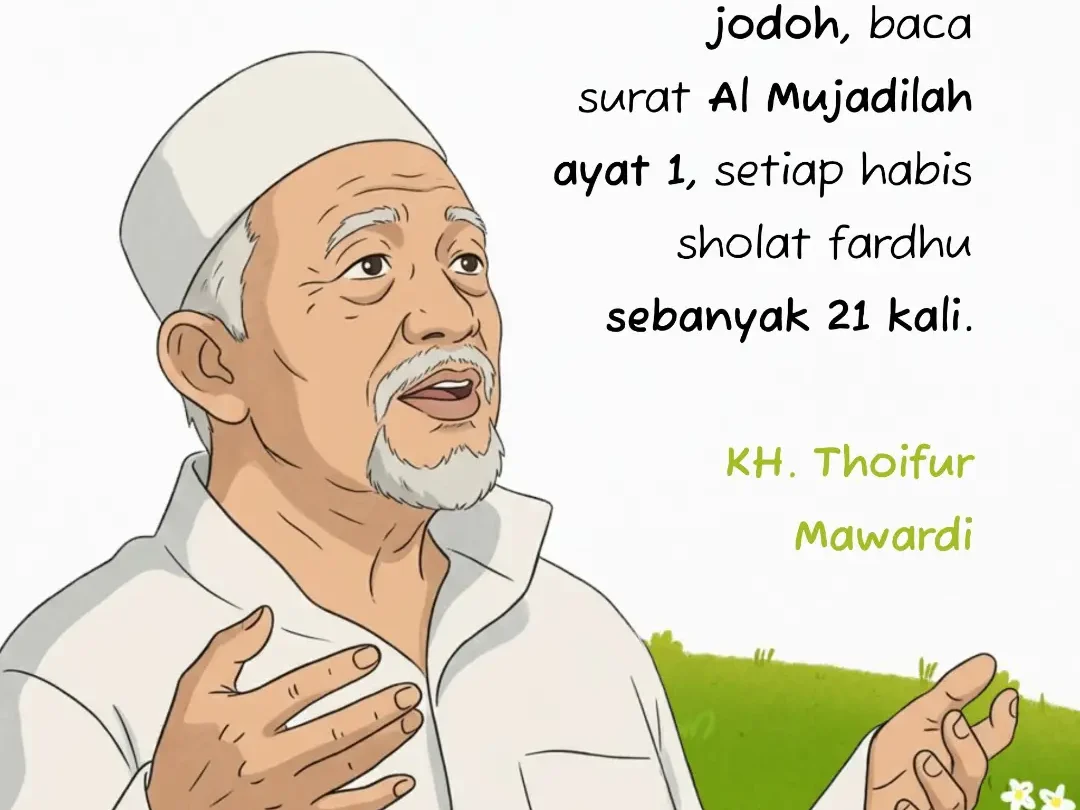 Ilustrasi seseorang sedang berdoa setelah salat fardhu sebagai bentuk ikhtiar batin dalam menanti jodoh.