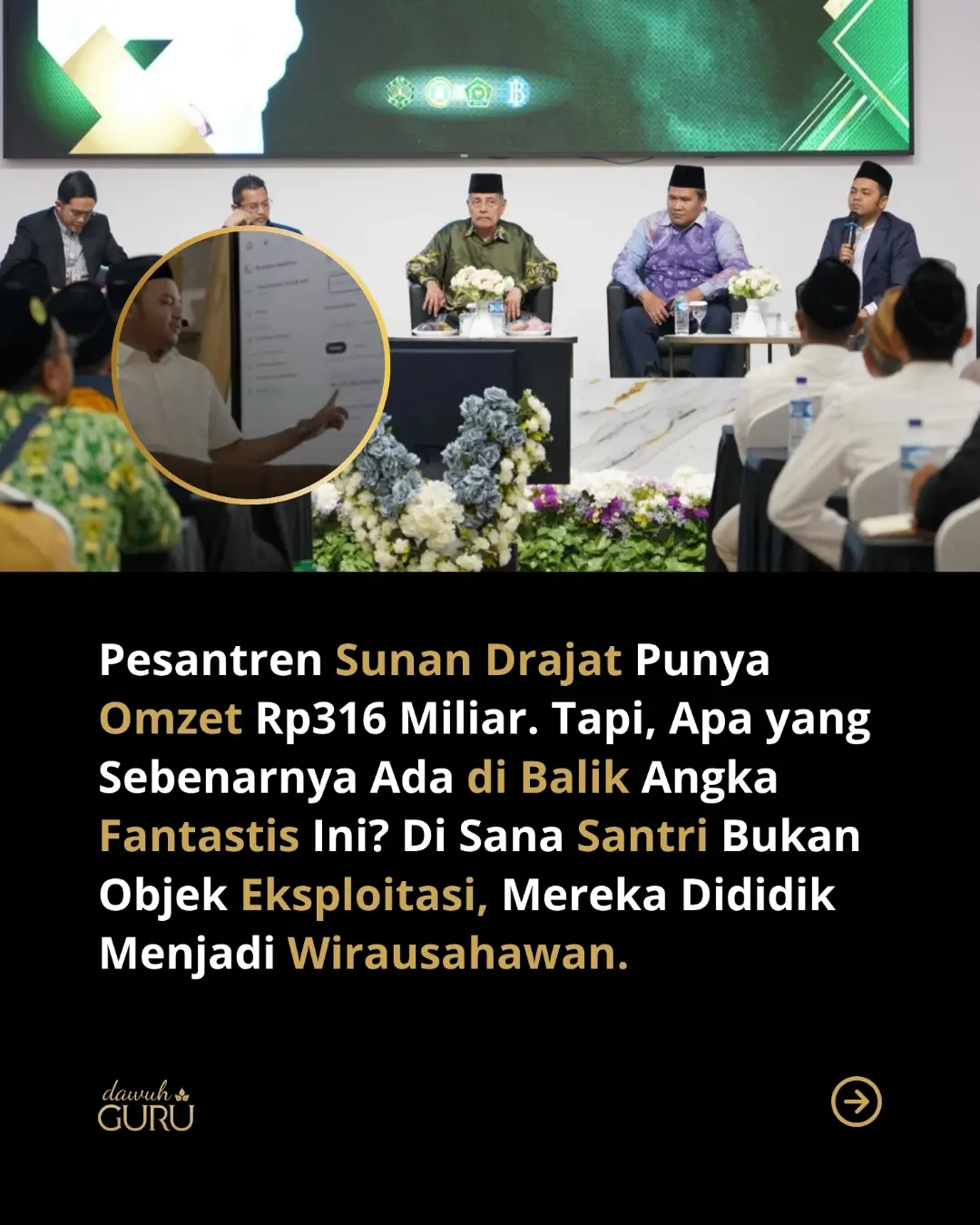 Buku Sistem Tata Kelola Pondok Pesantren Berbasis Renstra Sustainable tentang kemandirian ekonomi Pesantren Sunan Drajat