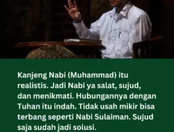 Gus Baha: Nabi Muhammad Bersifat Realistis dalam Beribadah