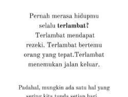 Seni Memperbaiki Hidup dengan Sholat Tepat Waktu