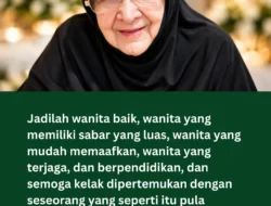 Pesan Mulia Syarifah Hubabah Annisa untuk Wanita Baik