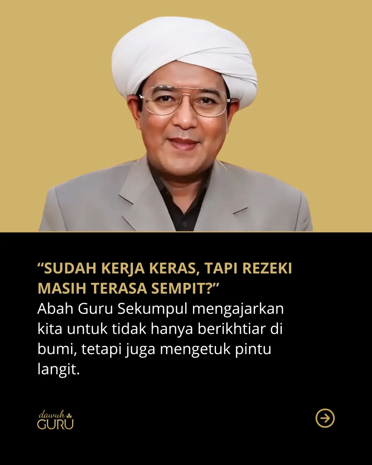 Buku nasihat keagamaan tentang ikhtiar, doa, dan tawakal dalam mencari rezeki yang berkah.