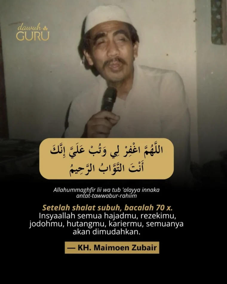 Ilustrasi doa dan amalan istighfar di waktu subuh sesuai dawuh ulama