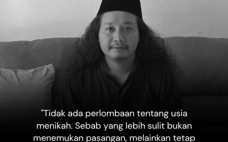 Teks kutipan nasihat pernikahan dari Ali Adhim tentang komitmen memilih pasangan hidup