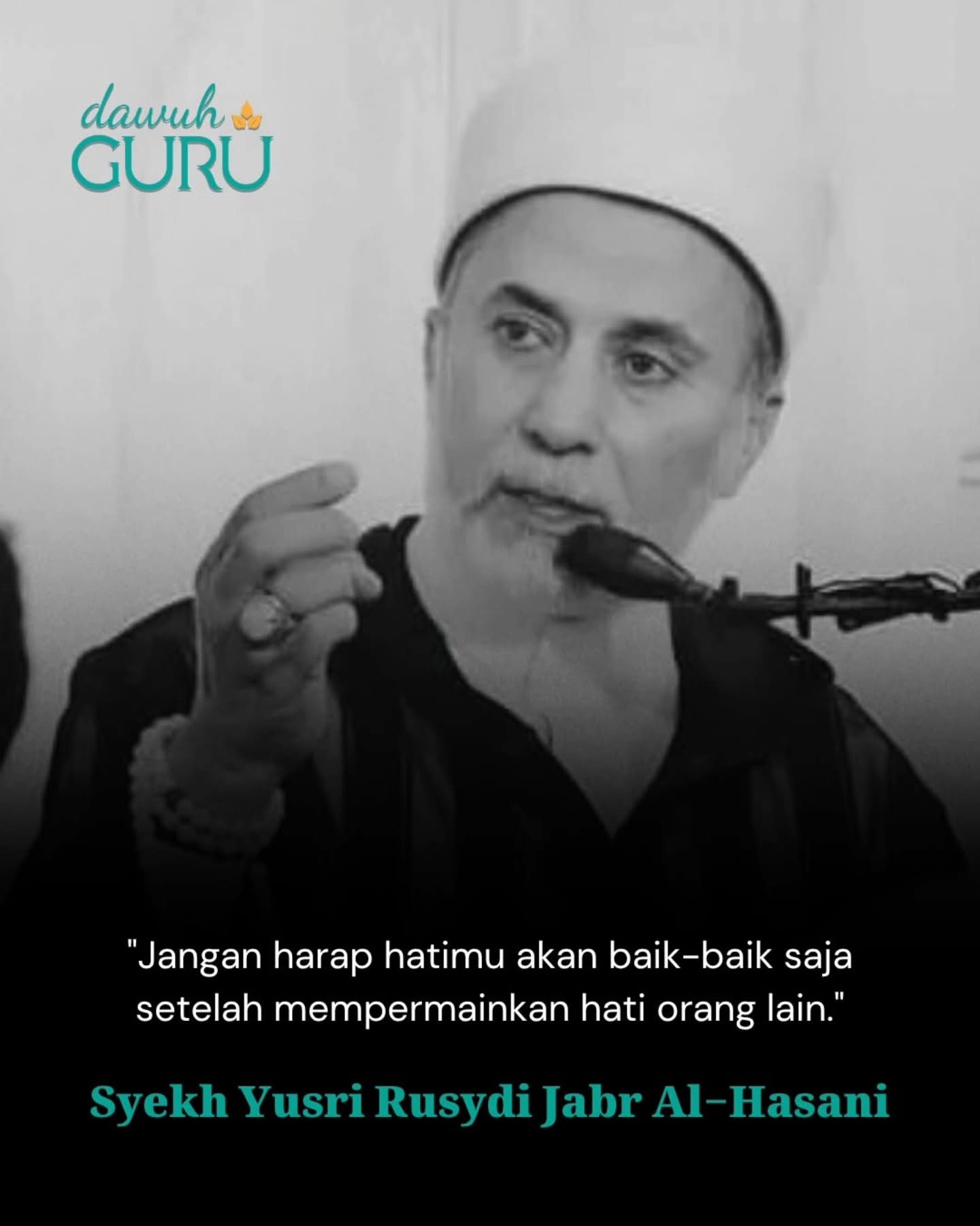 Refleksi diri tentang pentingnya menjaga perasaan dan hati sesama manusia.