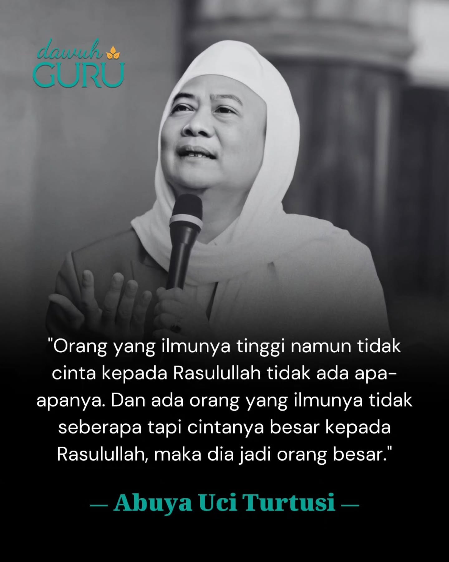 Ilustrasi pengingat dawuh ulama tentang ilmu dan cinta kepada Rasulullah